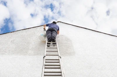 Peinture extérieure à Songeons — façades et ravalement